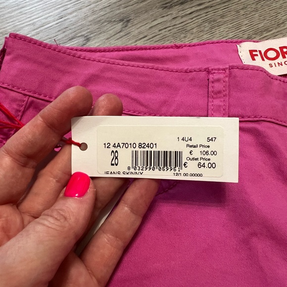 Fiorucci Pink Jeans size 28 - Picture 3 of 7